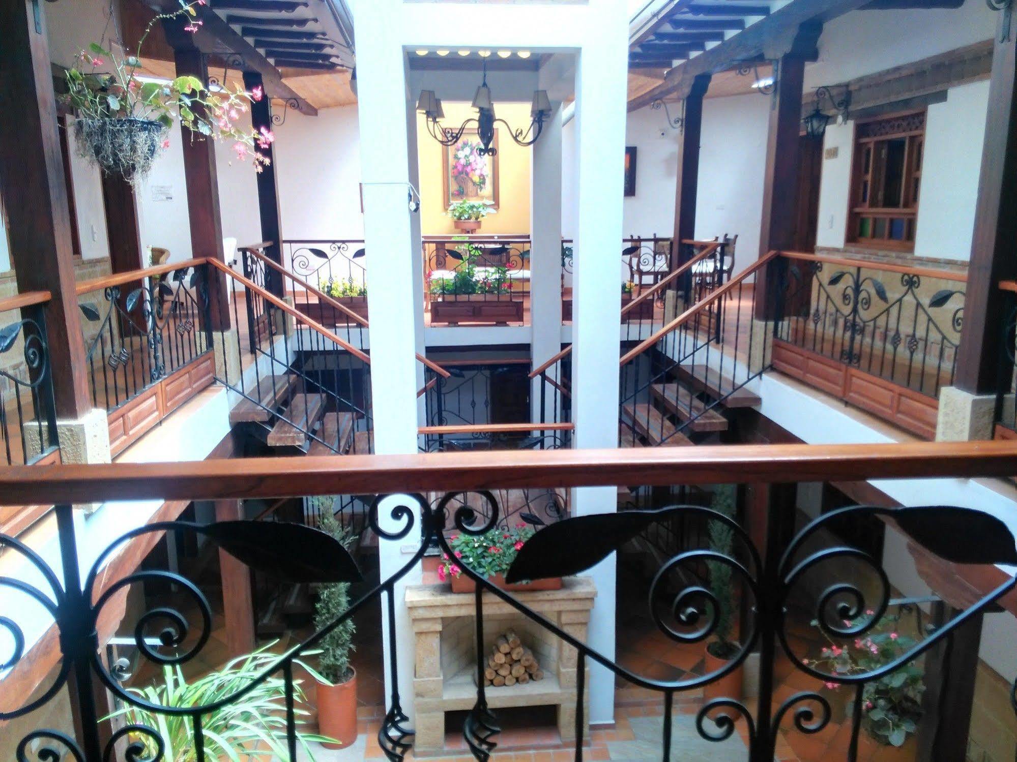 Hotel Jardines De La Villa Villa de Leyva Exteriör bild
